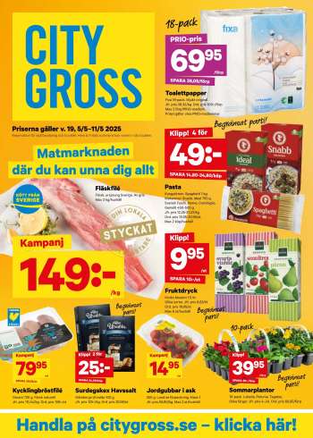 thumbnail - City Gross reklamblad
