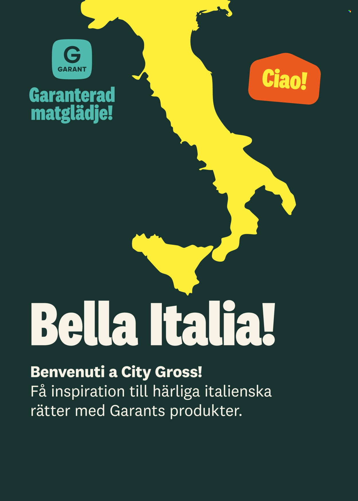 City Gross reklamblad - 5/5 2025 - 11/5 2025. Sida 1