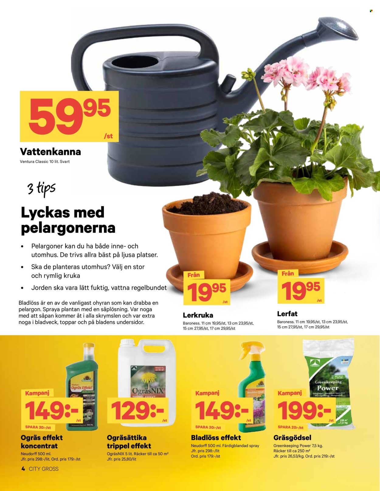 City Gross reklamblad - 5/5 2025 - 11/5 2025. Sida 1