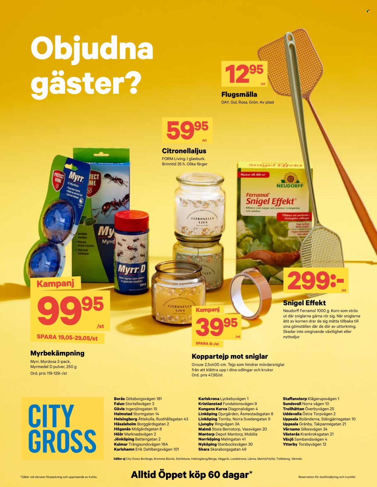 City Gross reklamblad - 5/5 2025 - 11/5 2025. Sida 1