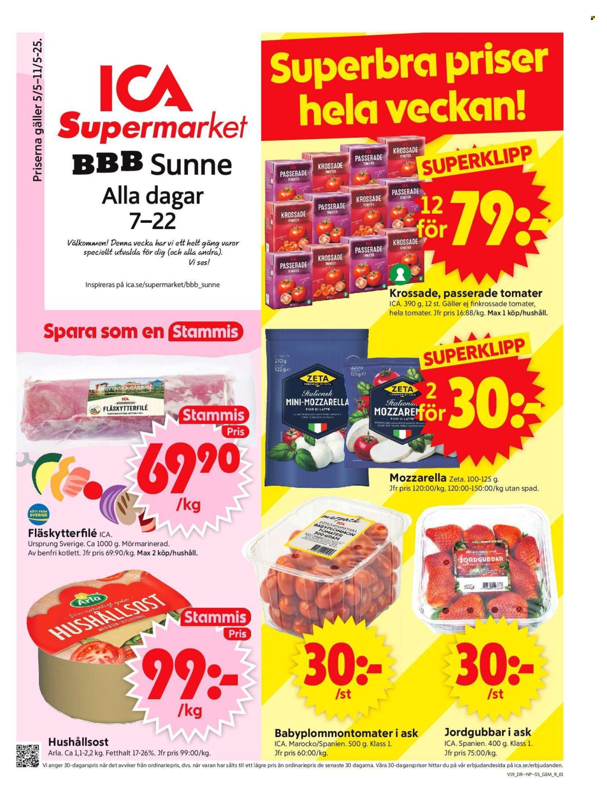 ICA reklamblad - 5/5 2025 - 11/5 2025. Sida 1