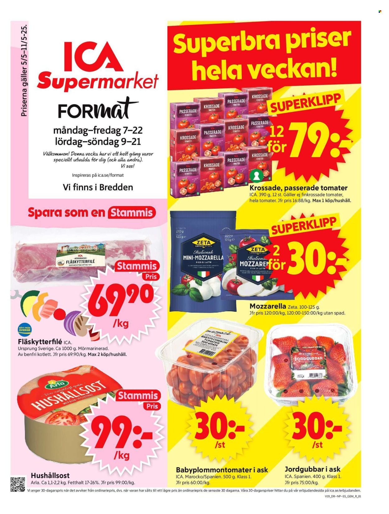 ICA reklamblad - 5/5 2025 - 11/5 2025. Sida 1