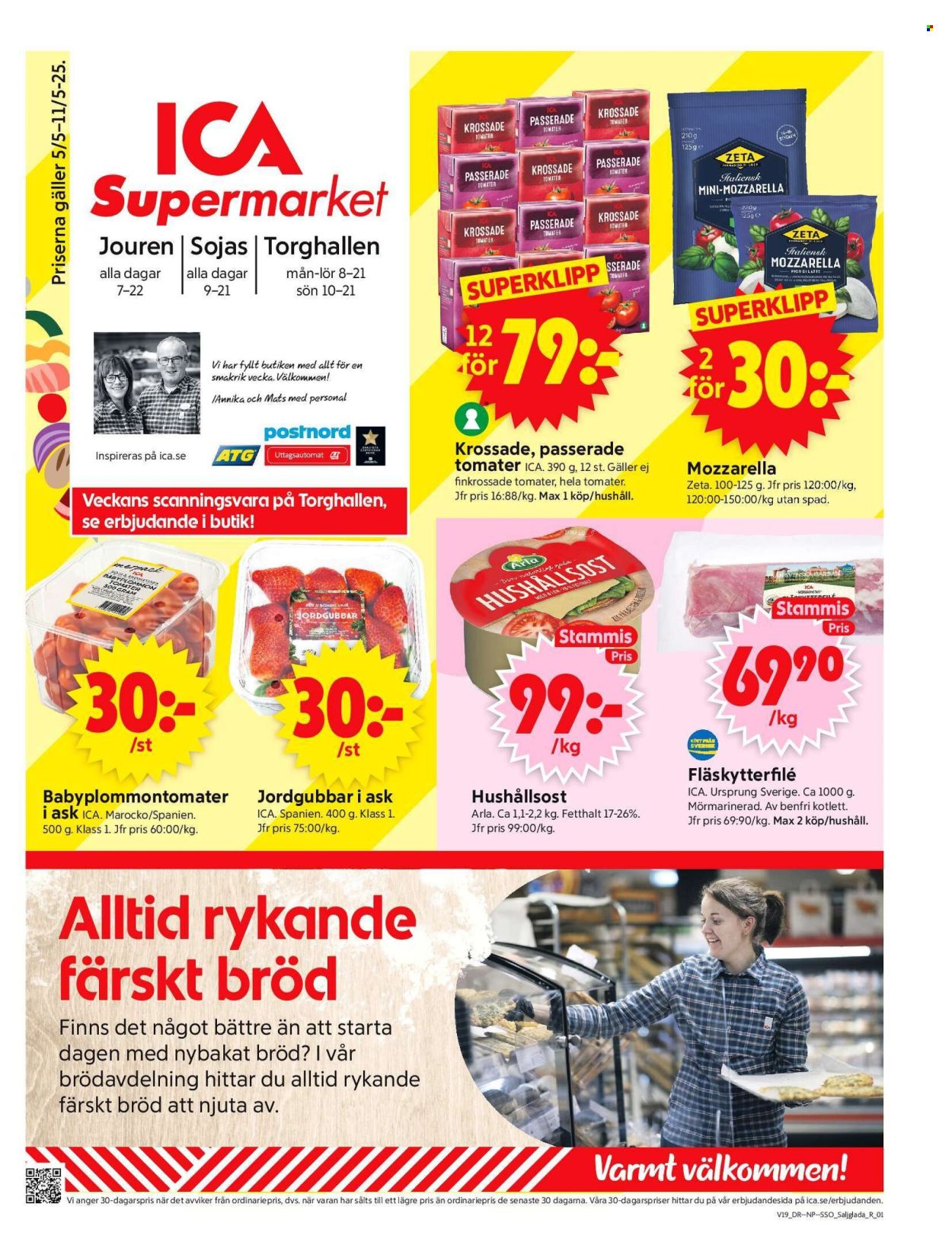 ICA reklamblad - 5/5 2025 - 11/5 2025. Sida 1