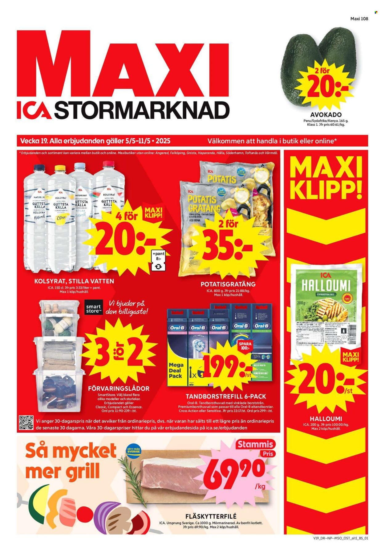 ICA reklamblad - 5/5 2025 - 11/5 2025. Sida 1