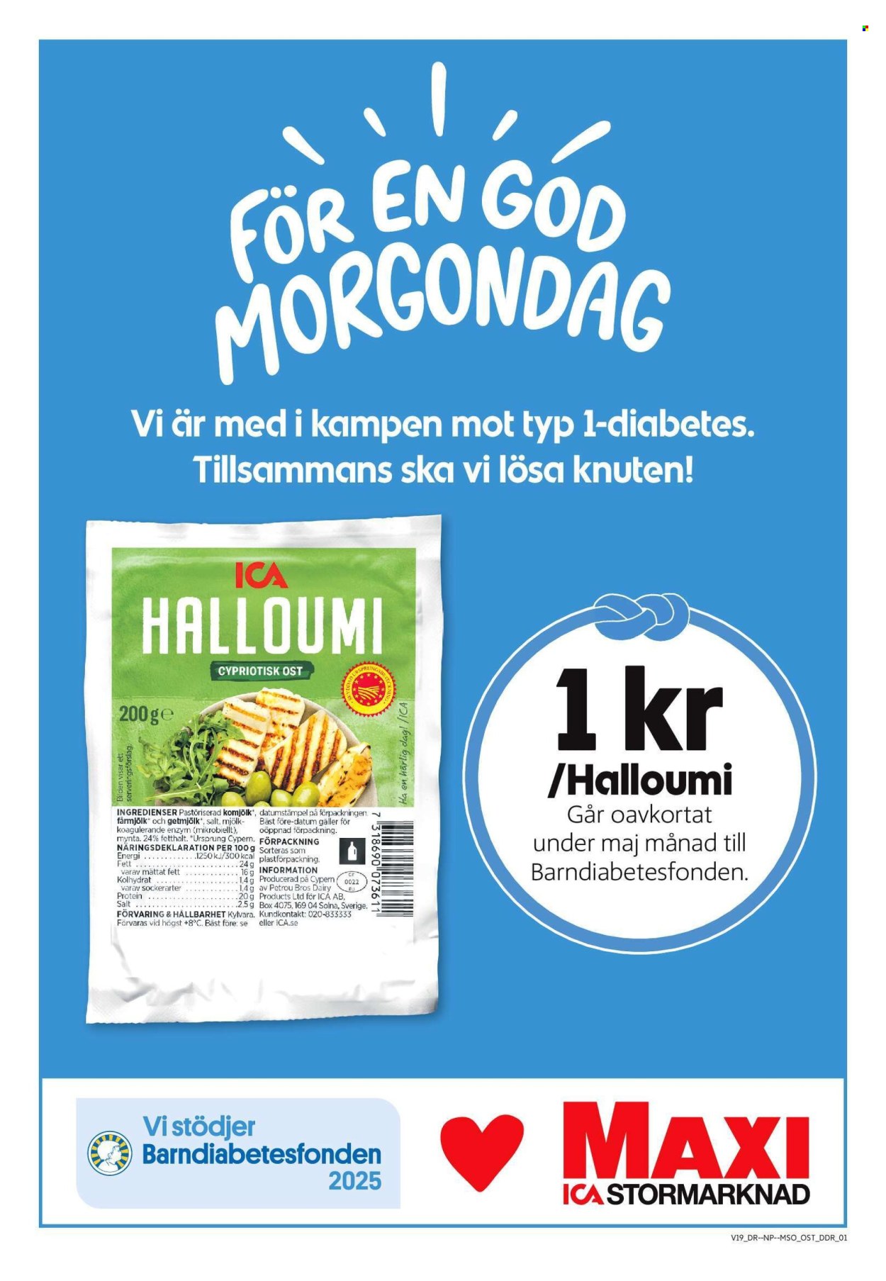 ICA reklamblad - 5/5 2025 - 11/5 2025. Sida 1
