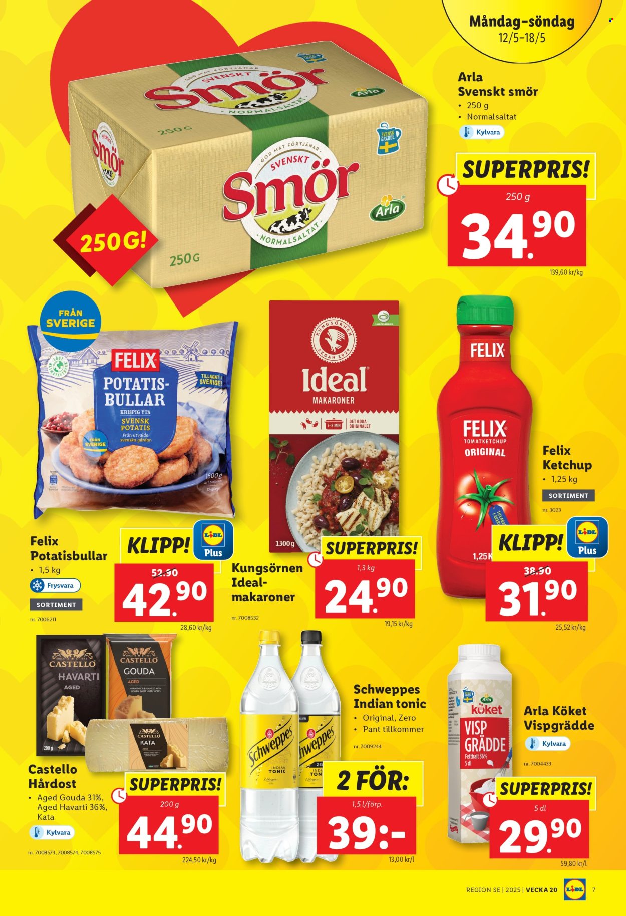 Lidl reklamblad - 12/5 2025 - 18/5 2025. Sida 1