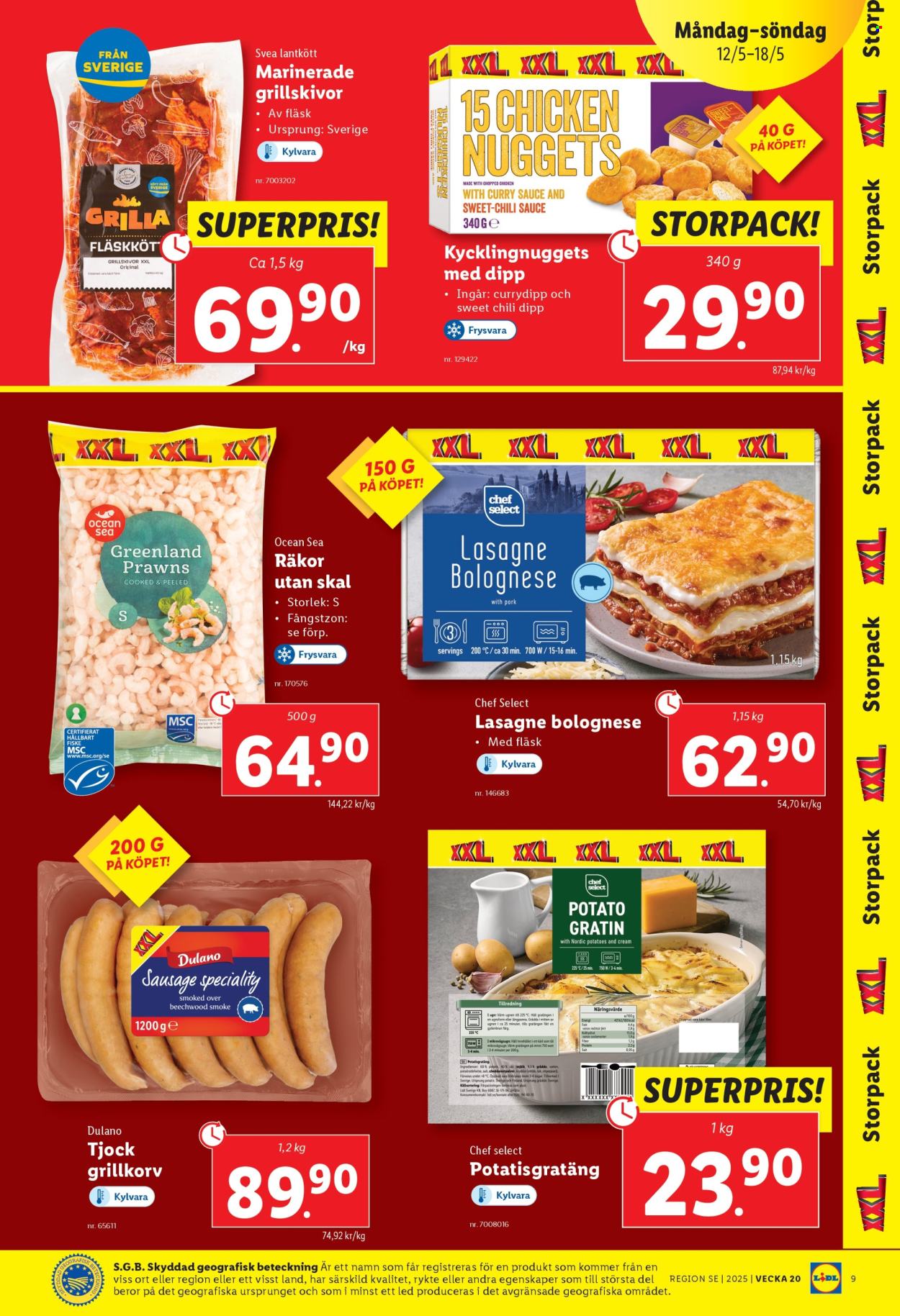 Lidl reklamblad - 12/5 2025 - 18/5 2025. Sida 1