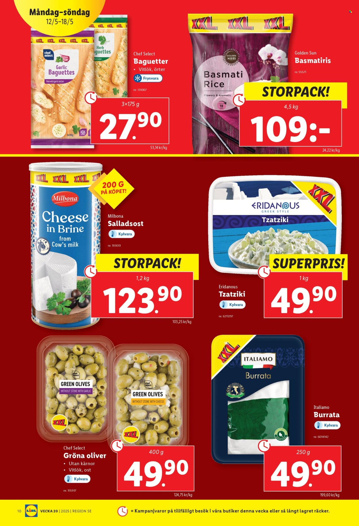 Lidl reklamblad - 12/5 2025 - 18/5 2025. Sida 1
