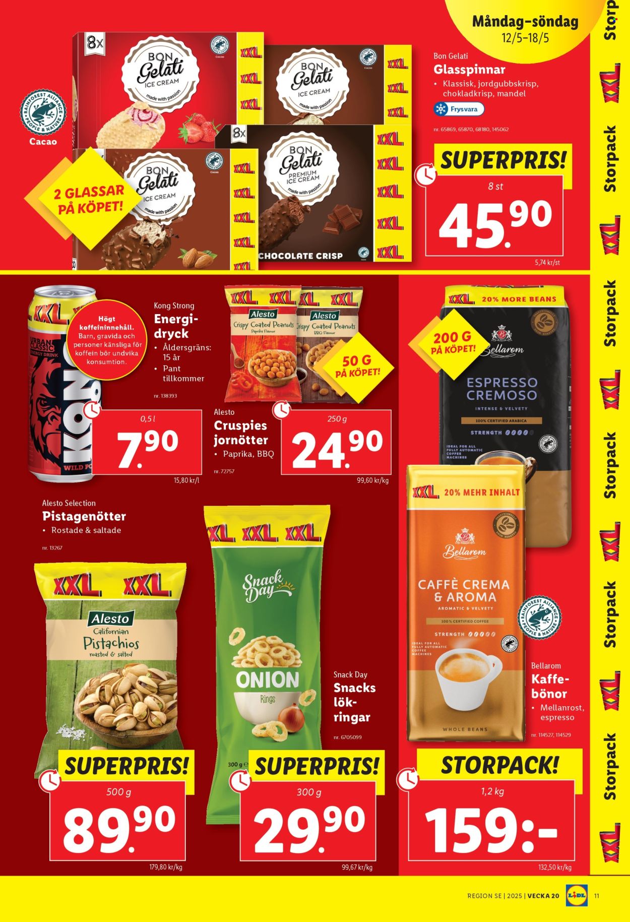 Lidl reklamblad - 12/5 2025 - 18/5 2025. Sida 1