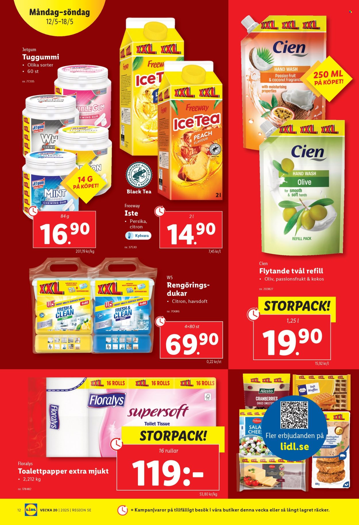 Lidl reklamblad - 12/5 2025 - 18/5 2025. Sida 1