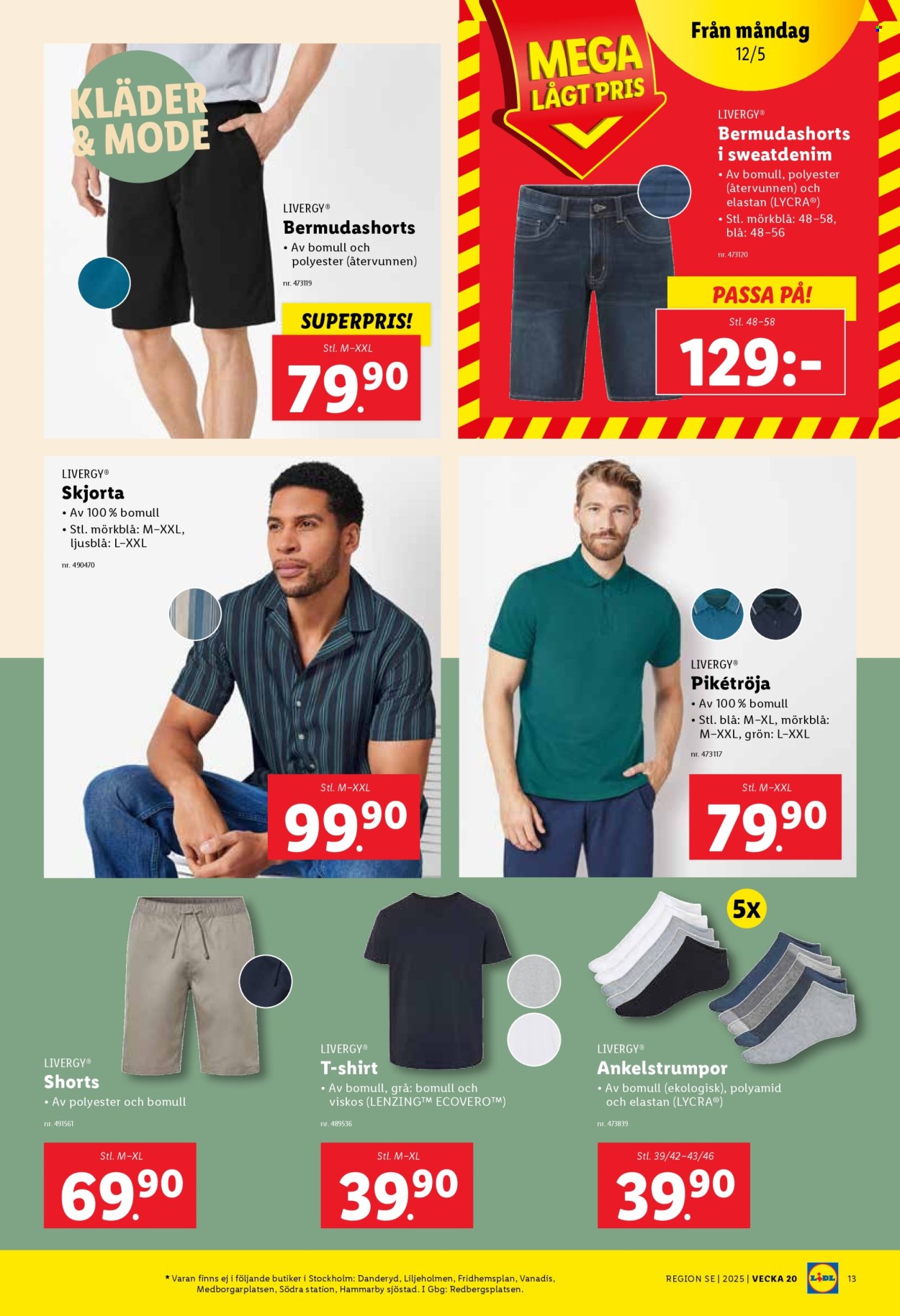 Lidl reklamblad - 12/5 2025 - 18/5 2025. Sida 1