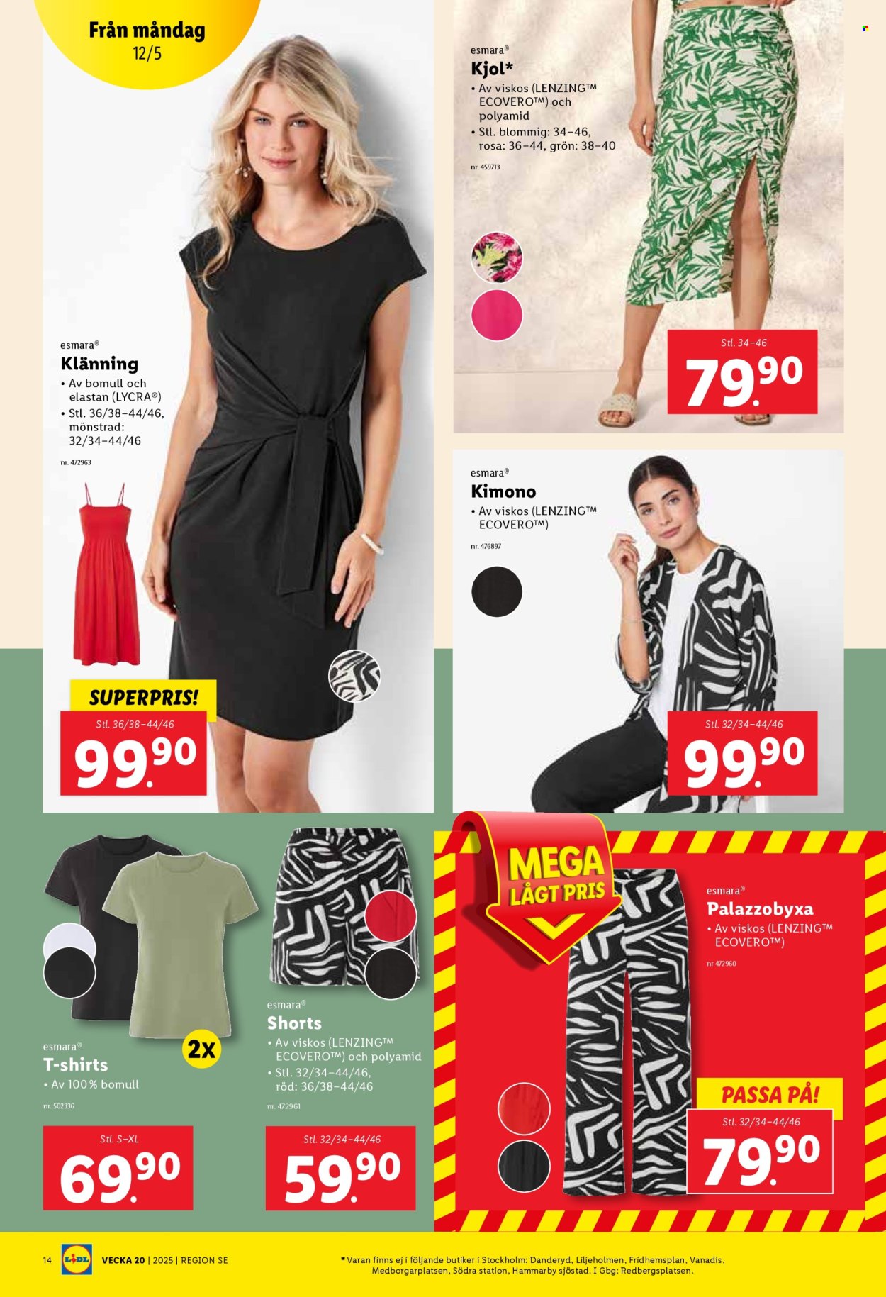 Lidl reklamblad - 12/5 2025 - 18/5 2025. Sida 1