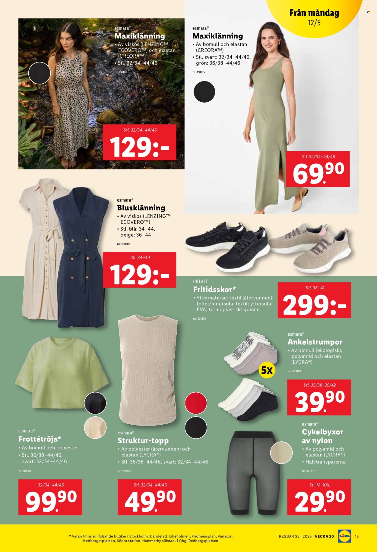 Lidl reklamblad - 12/5 2025 - 18/5 2025. Sida 1
