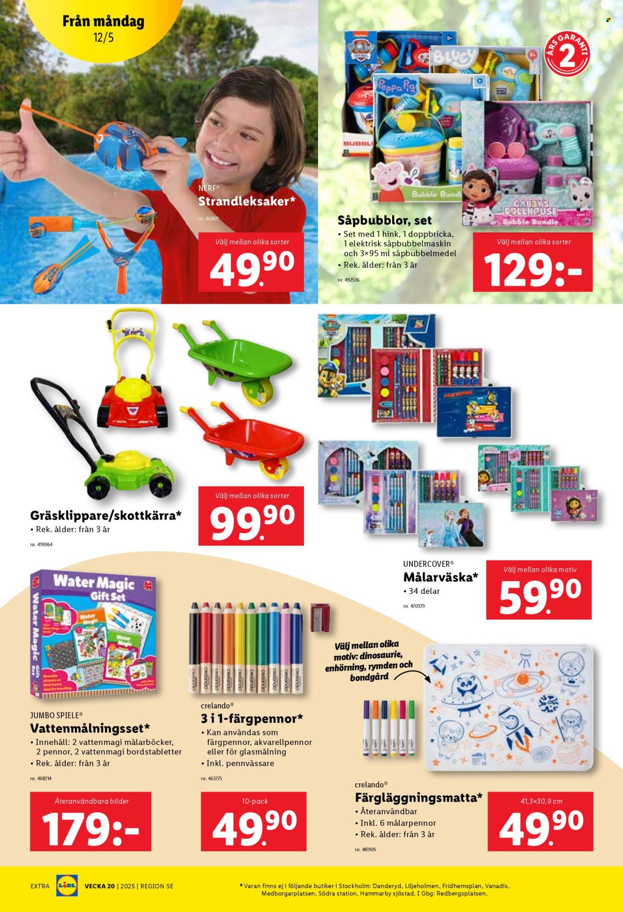 Lidl reklamblad - 12/5 2025 - 18/5 2025. Sida 1