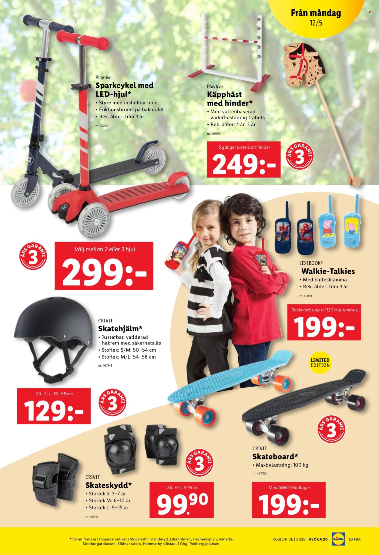 Lidl reklamblad - 12/5 2025 - 18/5 2025. Sida 1