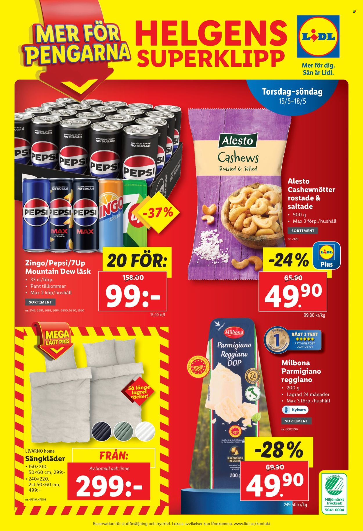 Lidl reklamblad - 12/5 2025 - 18/5 2025. Sida 1