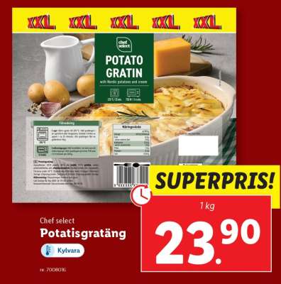 Chef select Potatisgratäng