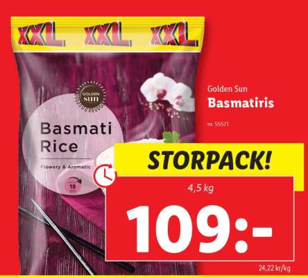 GOLDEN SUN Basmatiris
