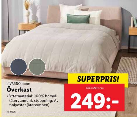 LIVARNO home Överkast