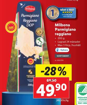 Milbona Parmigiano Reggiano