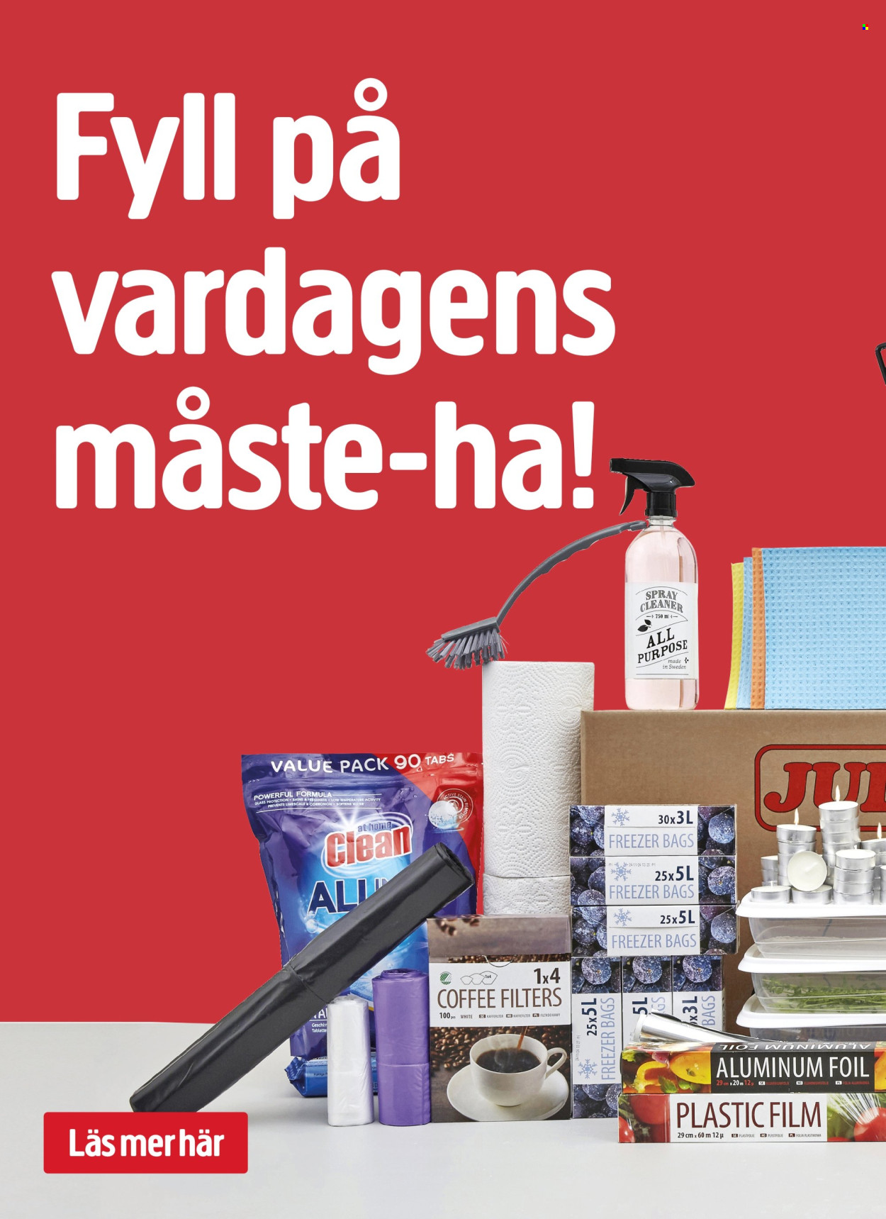 Jula reklamblad - 8/5 2025 - 21/5 2025. Sida 1