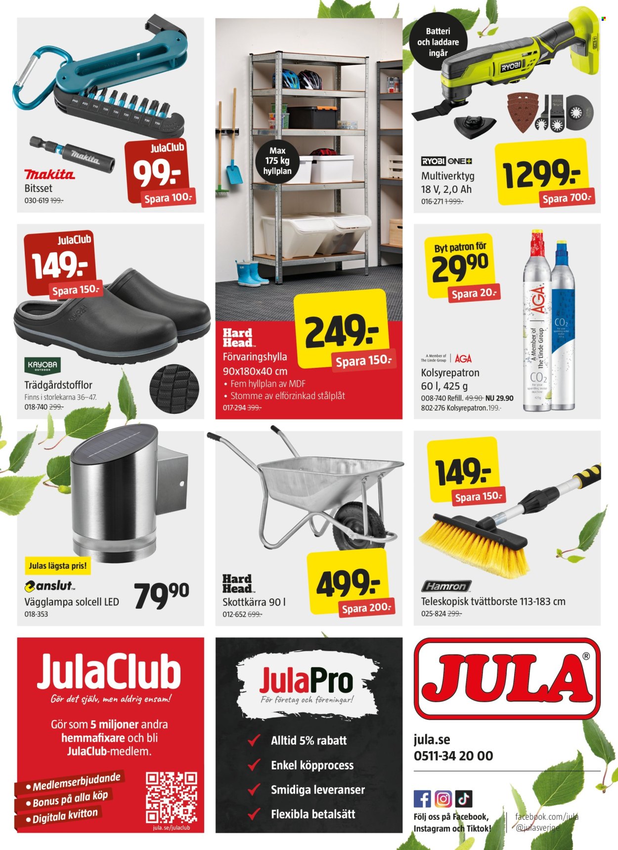 Jula reklamblad - 8/5 2025 - 21/5 2025. Sida 1