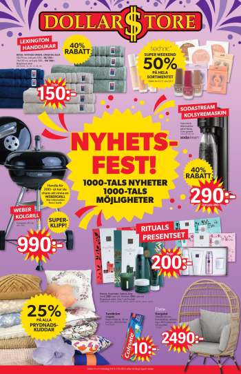 DollarStore reklamblad - 19/5 2025 - 1/6 2025.