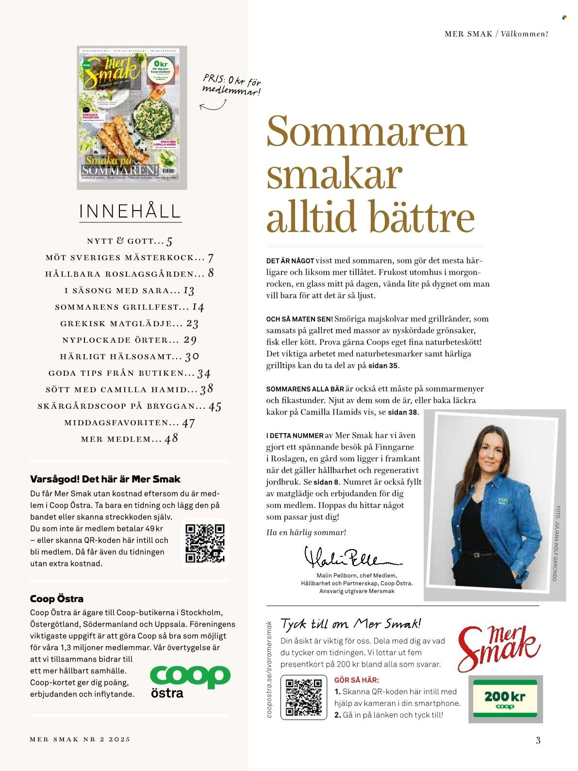 Coop reklamblad. Sida 3