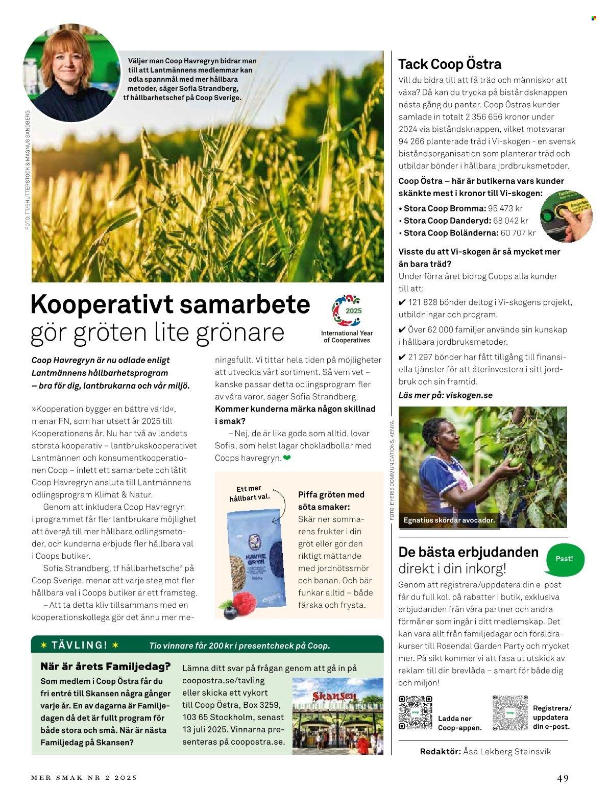 Coop reklamblad. Sida 49