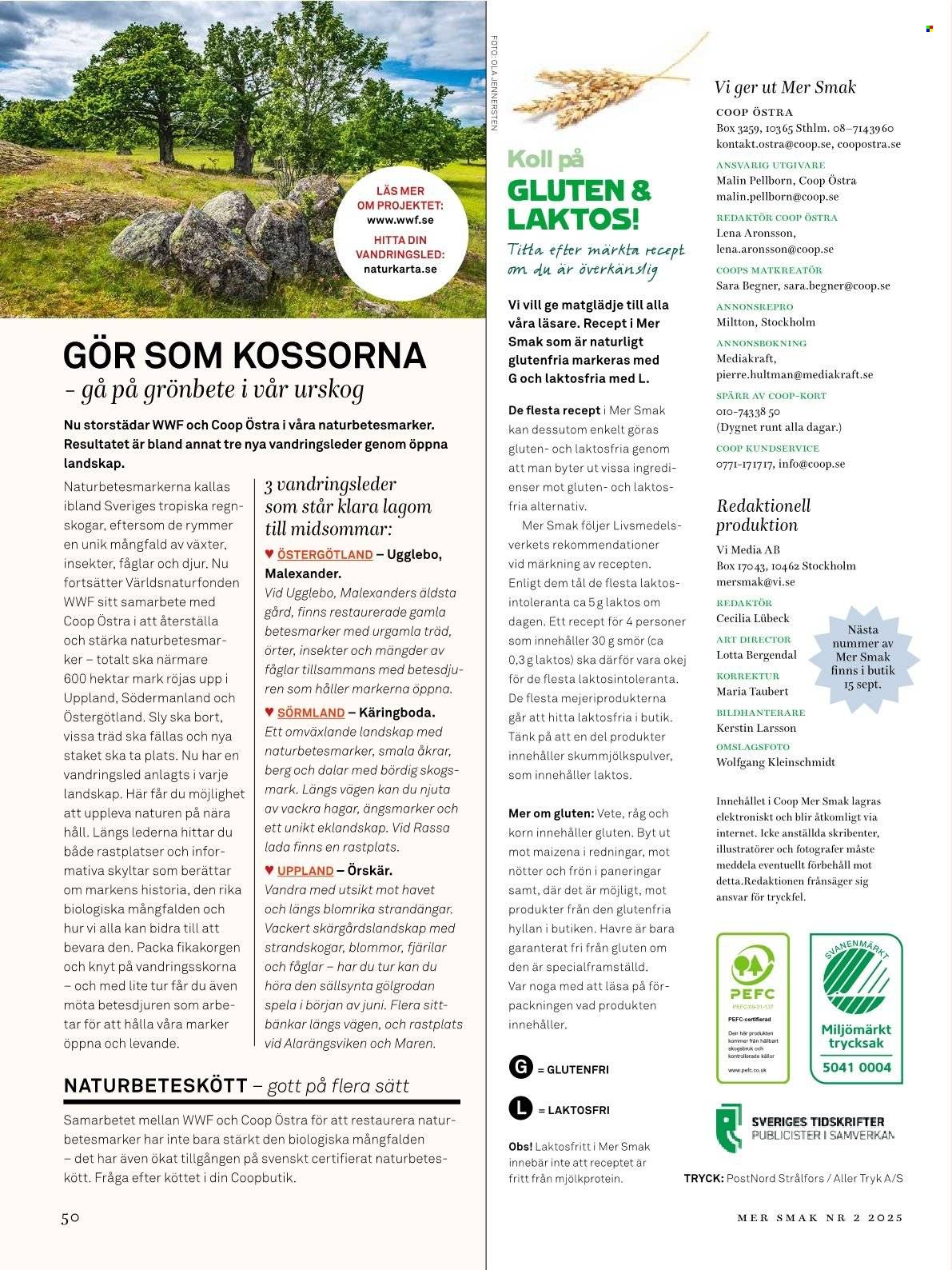 Coop reklamblad. Sida 50
