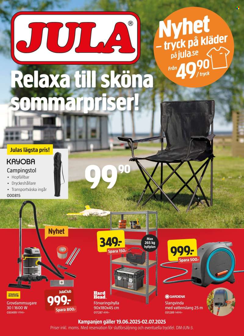 Jula reklamblad - 19/6 2025 - 2/7 2025.