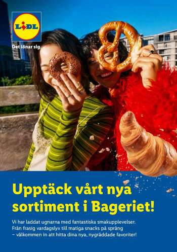 Lidl reklamblad.