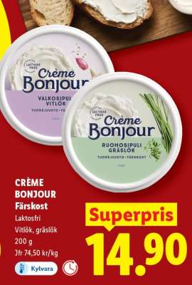 Crème Bonjour färskost