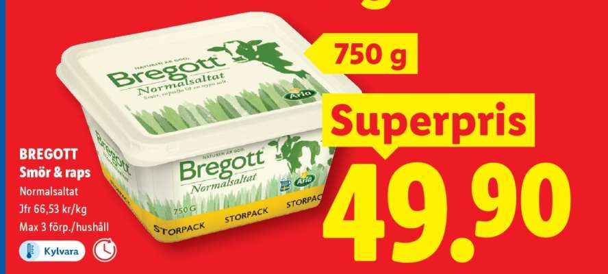 Bregott Smör & raps