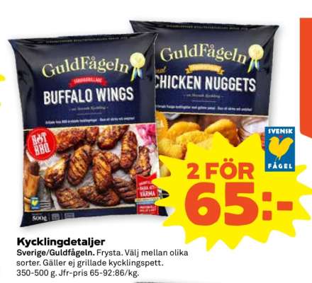 KYCKLINGDETALJER