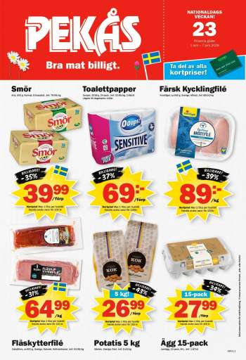 thumbnail - Pekås reklamblad