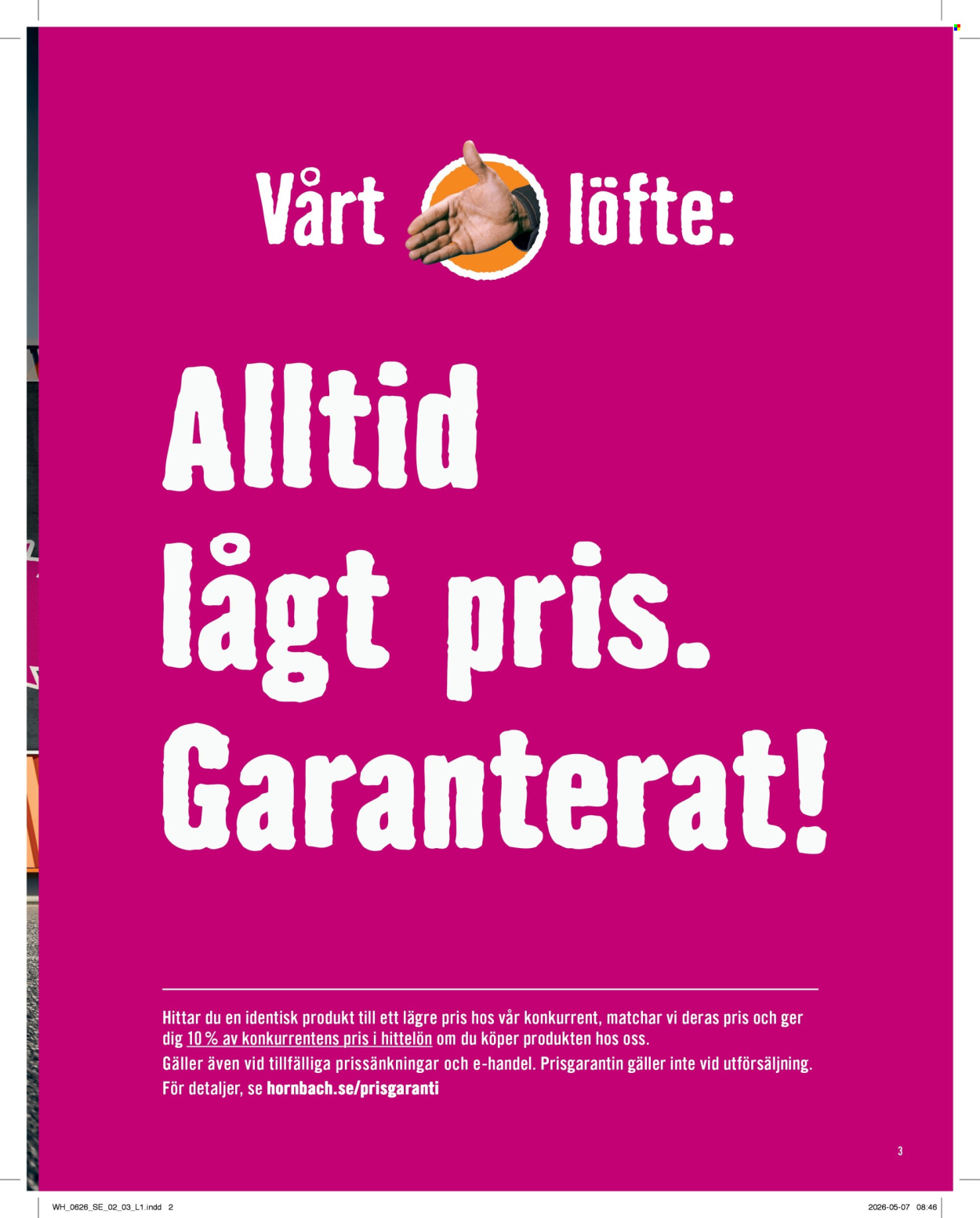 Hornbach reklamblad - 1/6 2026 - 30/6 2026. Sida 3