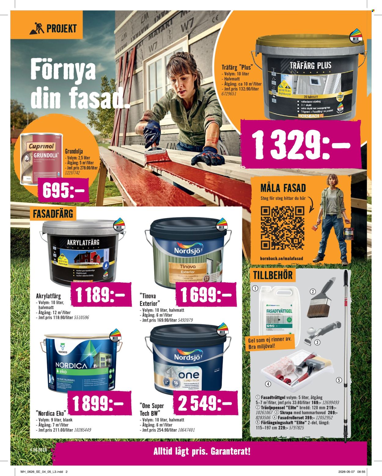 Hornbach reklamblad - 1/6 2026 - 30/6 2026. Sida 4