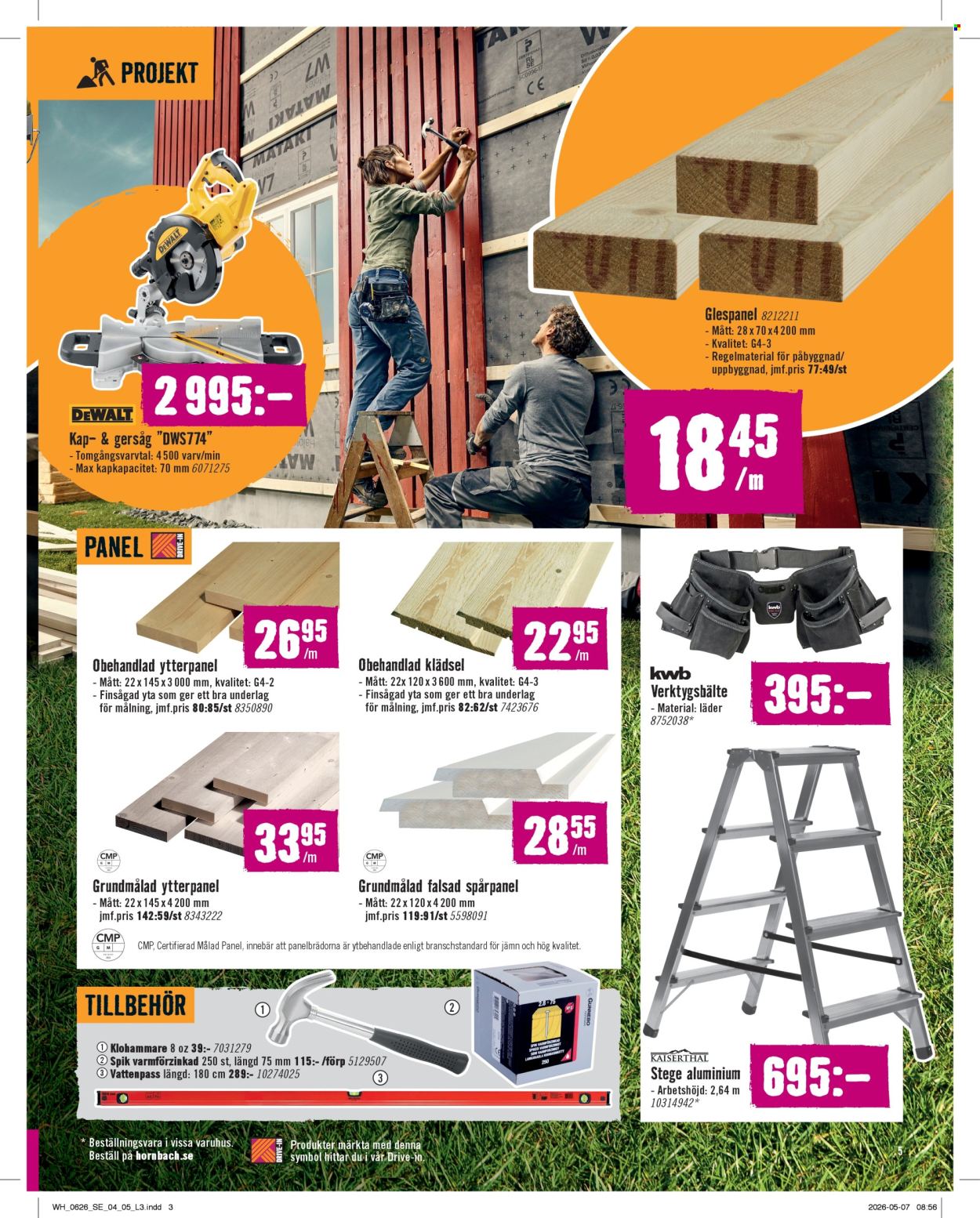 Hornbach reklamblad - 1/6 2026 - 30/6 2026. Sida 5