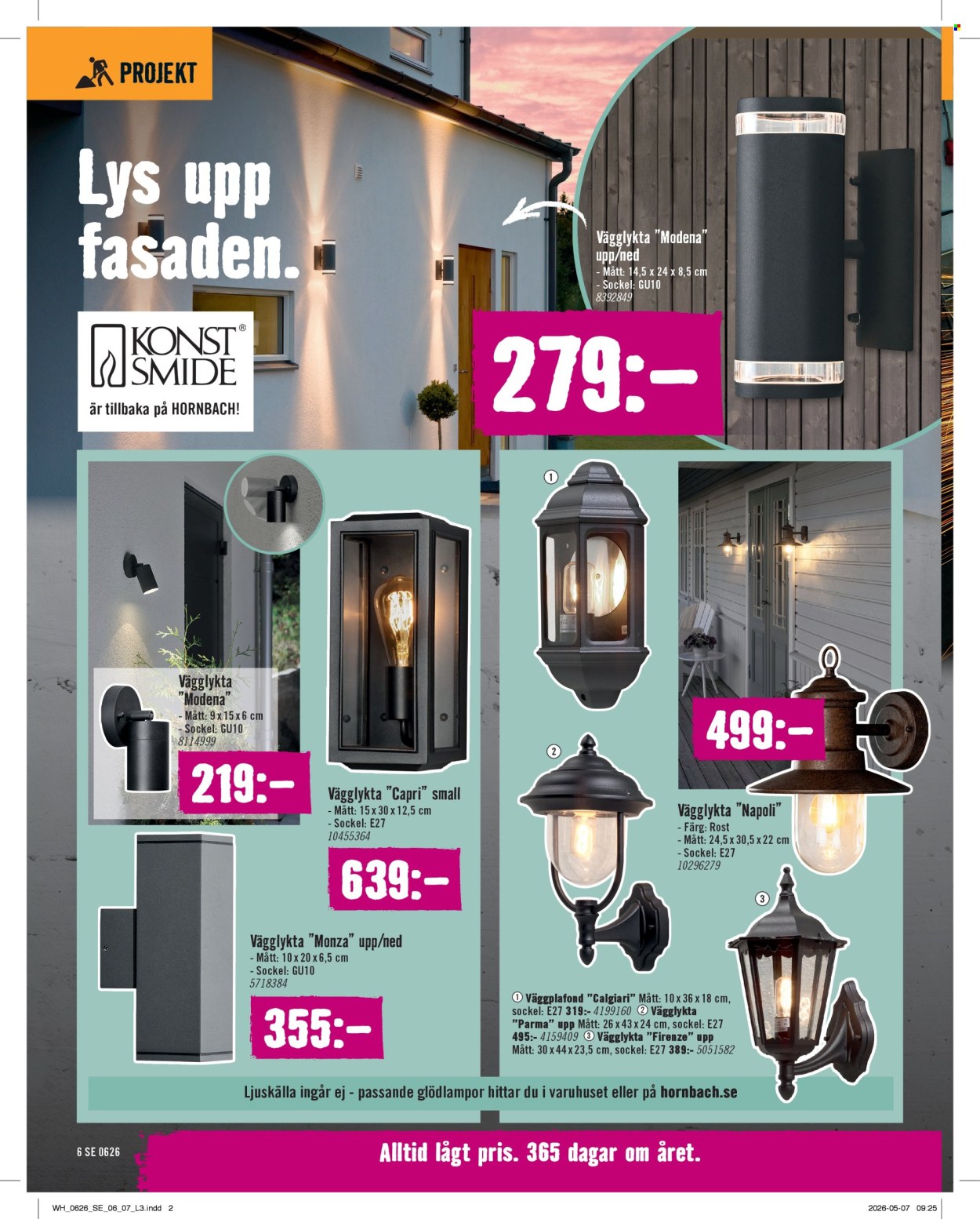Hornbach reklamblad - 1/6 2026 - 30/6 2026. Sida 6