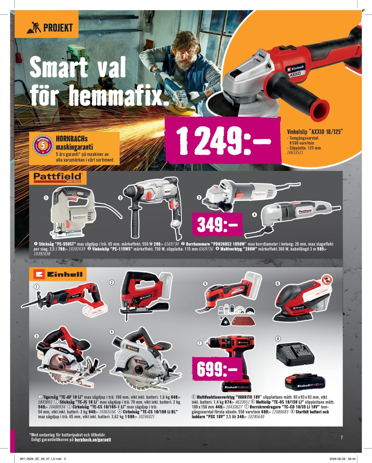 Hornbach reklamblad - 1/6 2026 - 30/6 2026. Sida 7