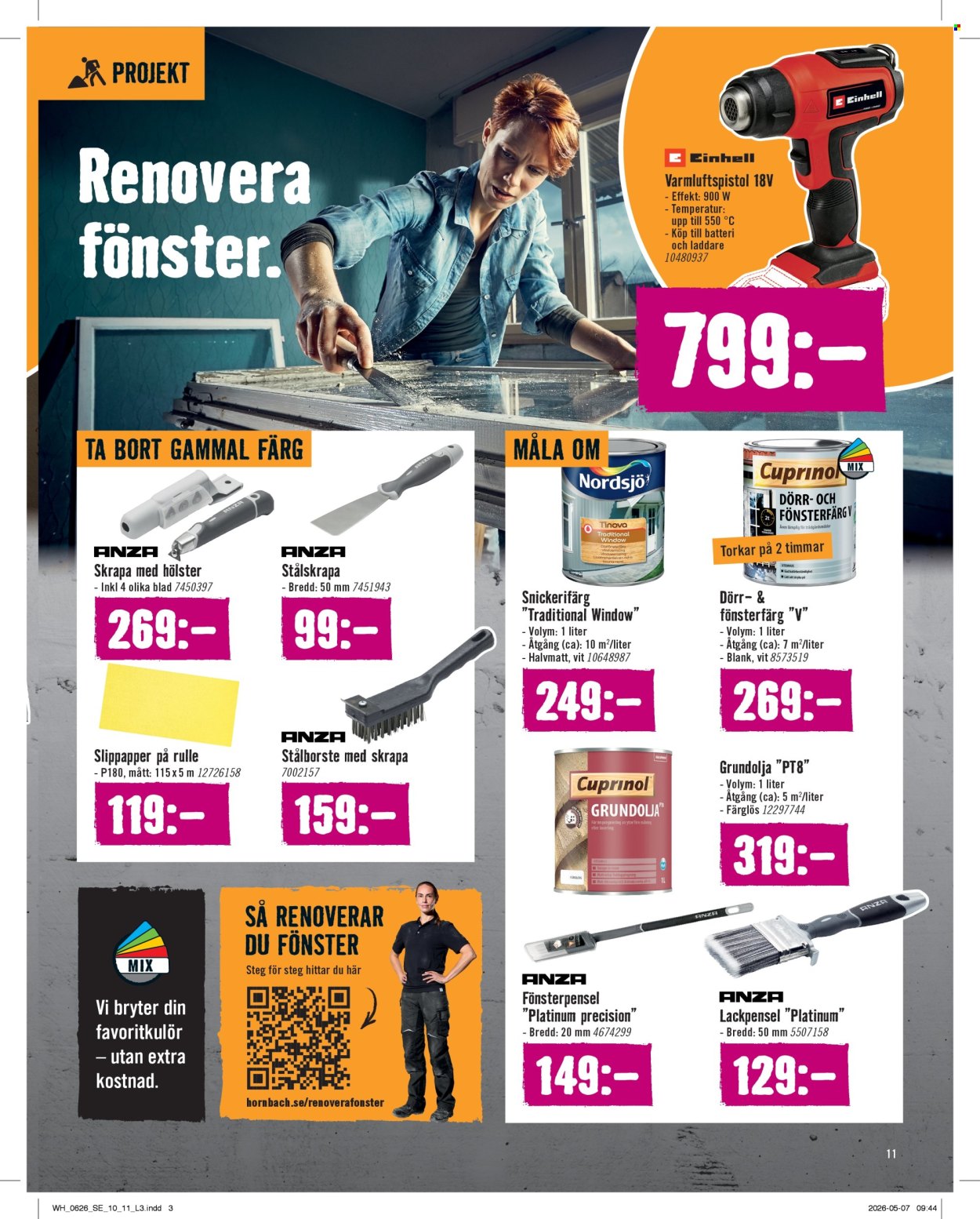 Hornbach reklamblad - 1/6 2026 - 30/6 2026. Sida 11