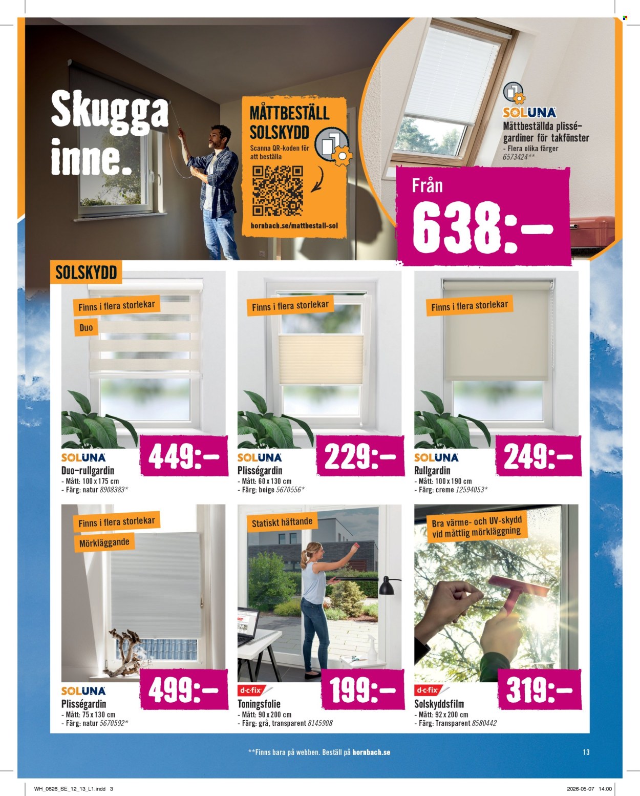 Hornbach reklamblad - 1/6 2026 - 30/6 2026. Sida 13