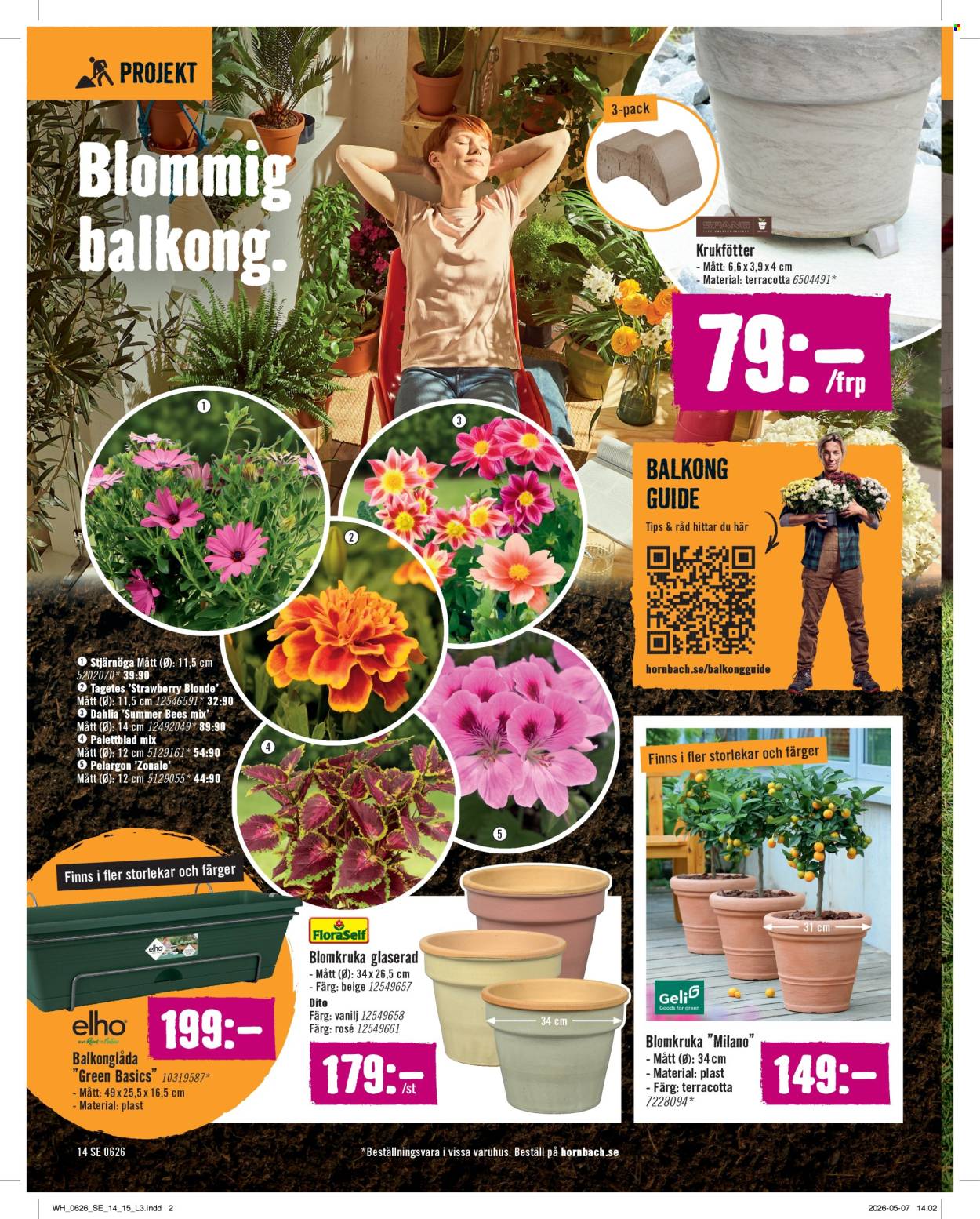 Hornbach reklamblad - 1/6 2026 - 30/6 2026. Sida 14