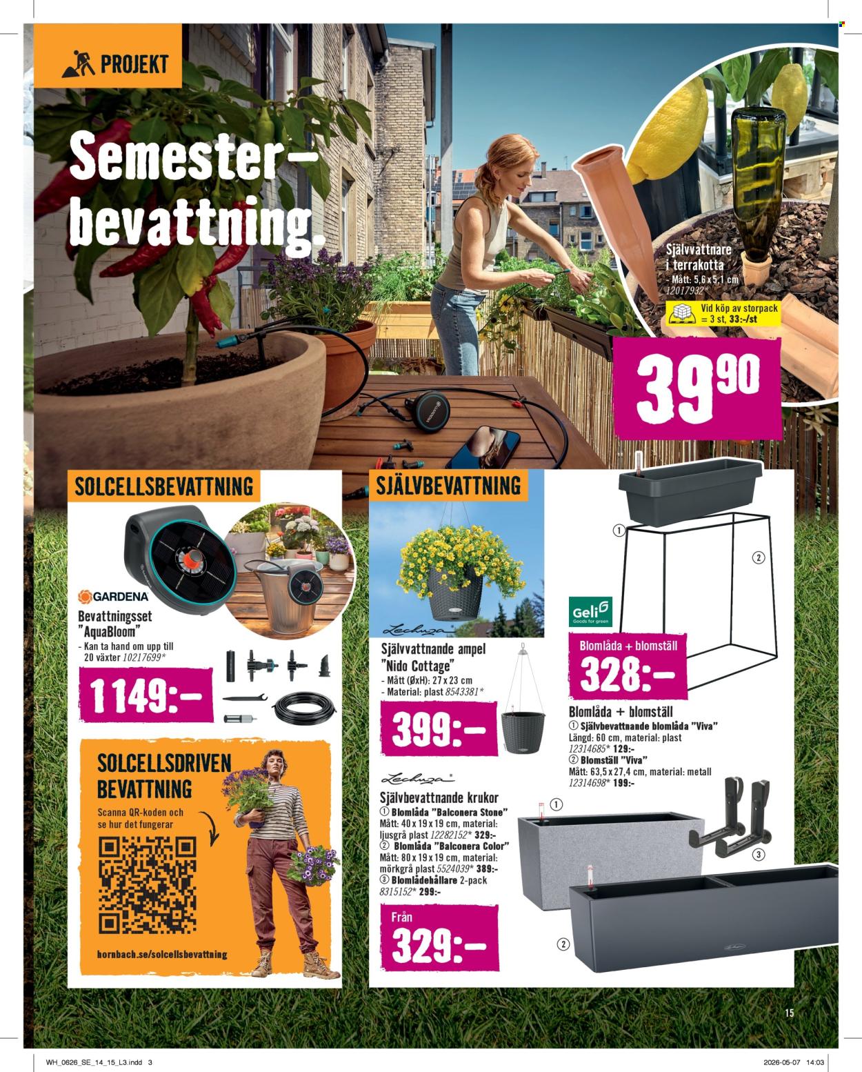 Hornbach reklamblad - 1/6 2026 - 30/6 2026. Sida 15