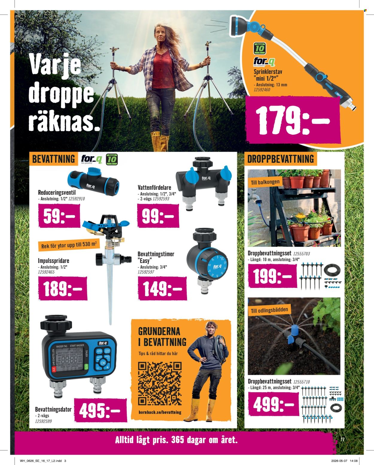 Hornbach reklamblad - 1/6 2026 - 30/6 2026. Sida 17