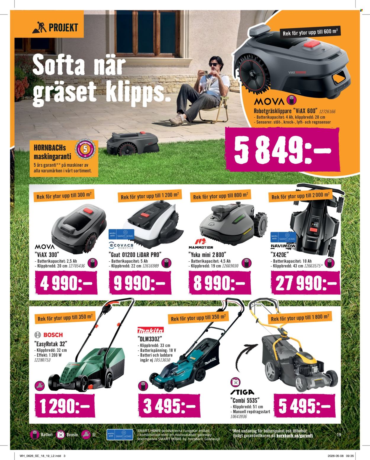 Hornbach reklamblad - 1/6 2026 - 30/6 2026. Sida 19