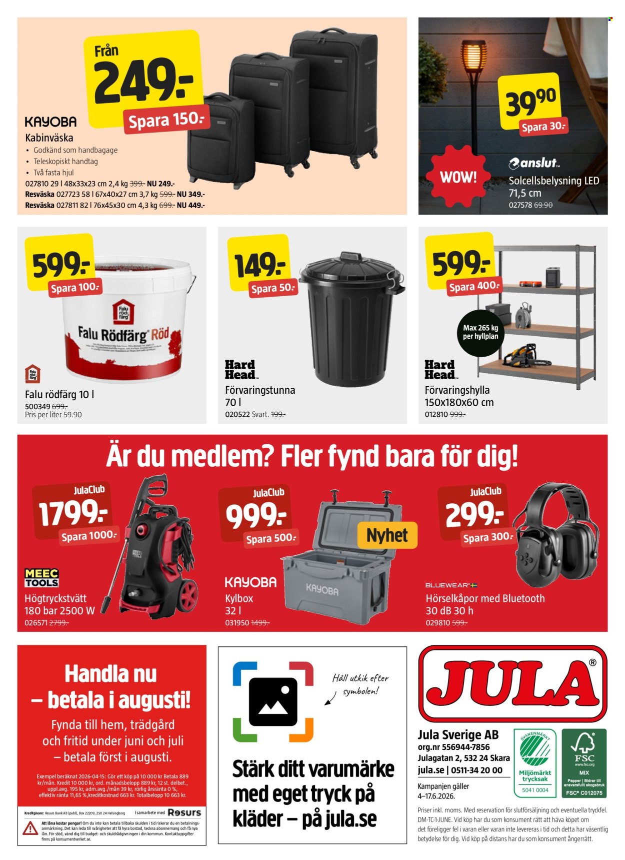 Jula reklamblad - 4/6 2026 - 17/6 2026. Sida 8