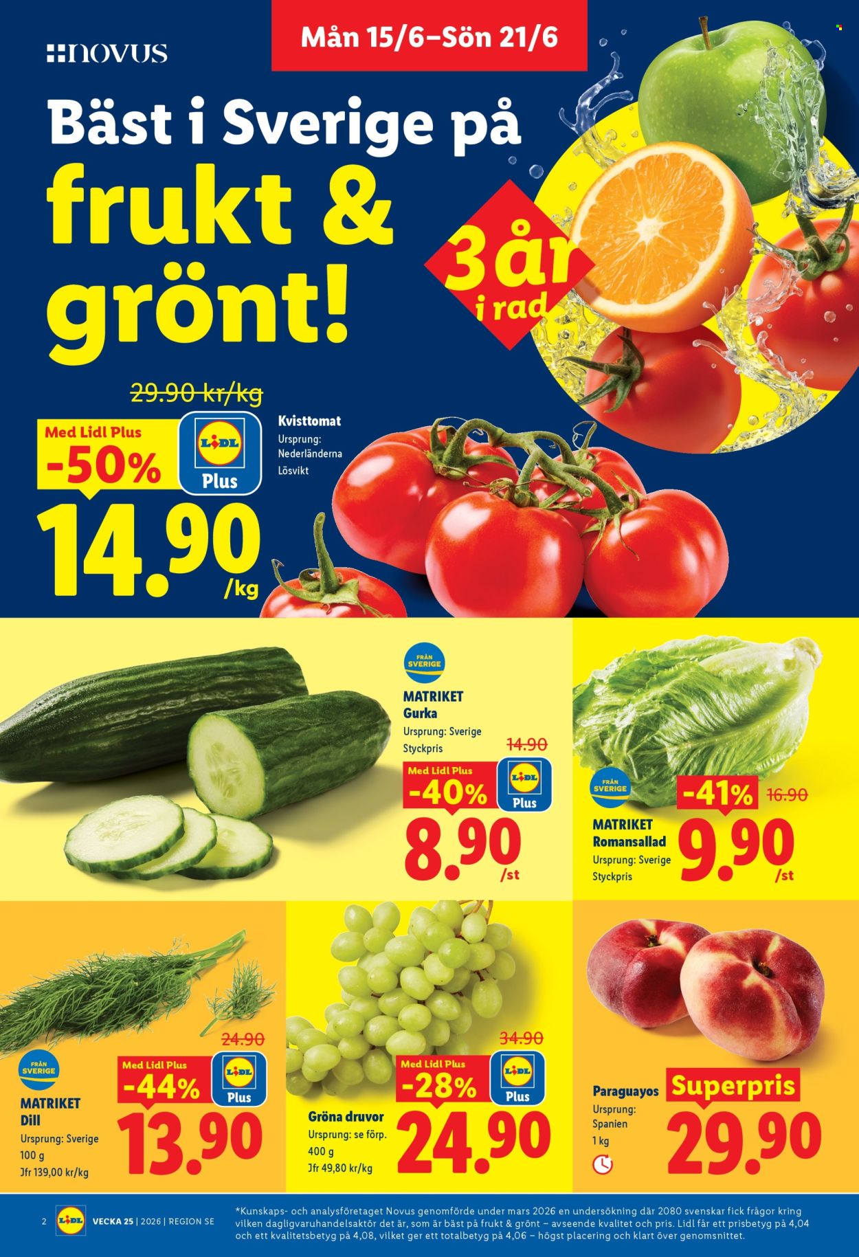 Lidl reklamblad - 15/6 2026 - 21/6 2026. Sida 2