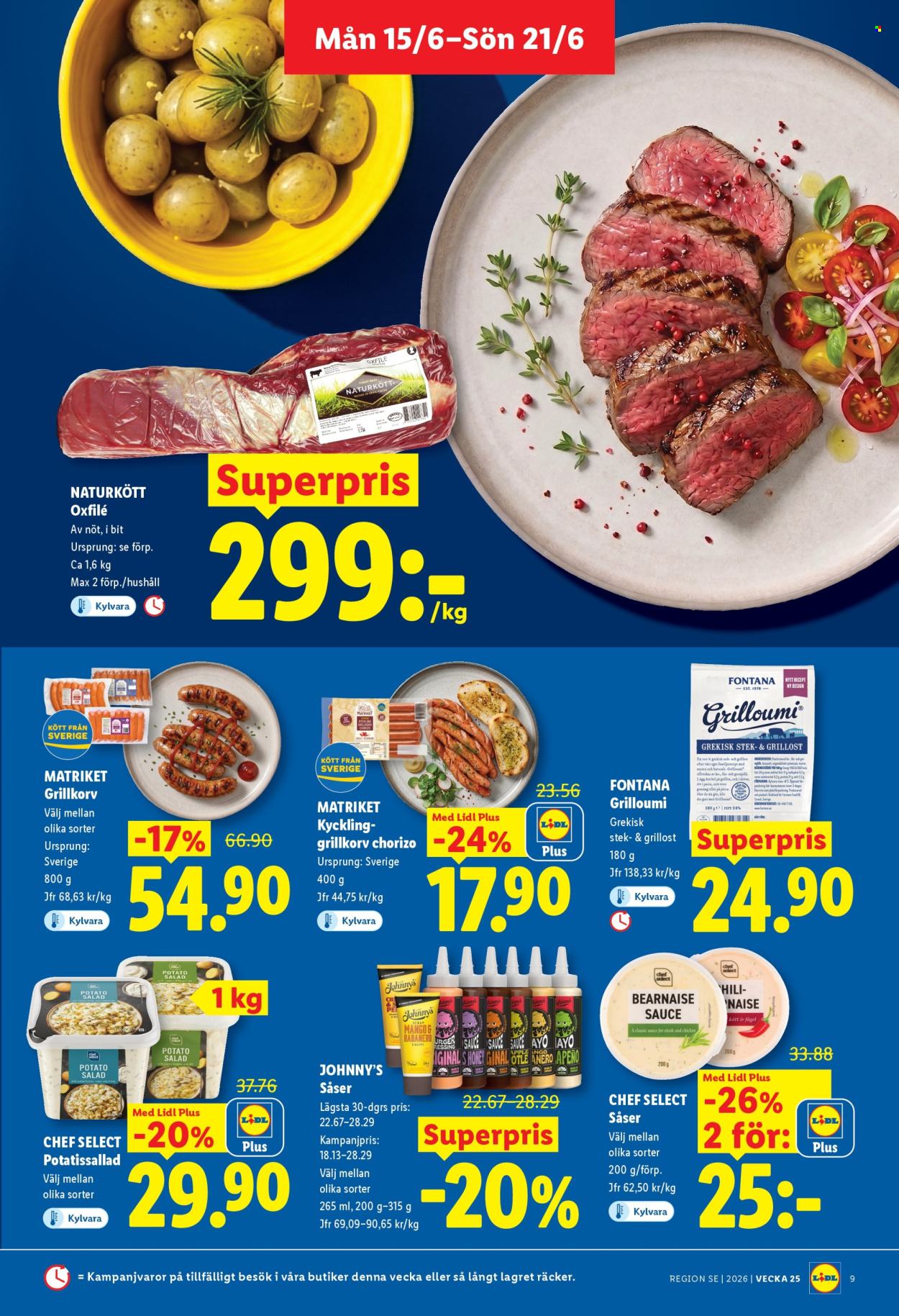 Lidl reklamblad - 15/6 2026 - 21/6 2026. Sida 9